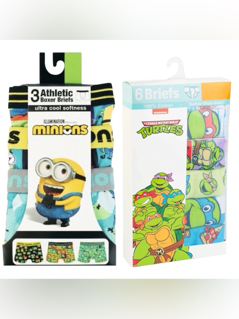 Teenage Mutant Ninja Turtles / Minions Character Toddler  2T-3T/4T